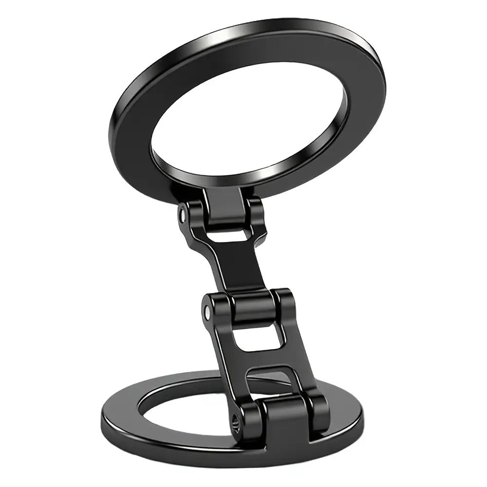 Magnetic Ring Phone Stand for Office And Gym Use, Foldable Dual-Sided Phone Holder with Strong Magnets for Cell Phones