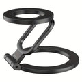 Double Sided Phone Stand Magnetic Phone Ring Holder Kickstand Magnet Grip 360 Degree Rotation Magnet Finger Ring Support Cellphones Foldable Stand