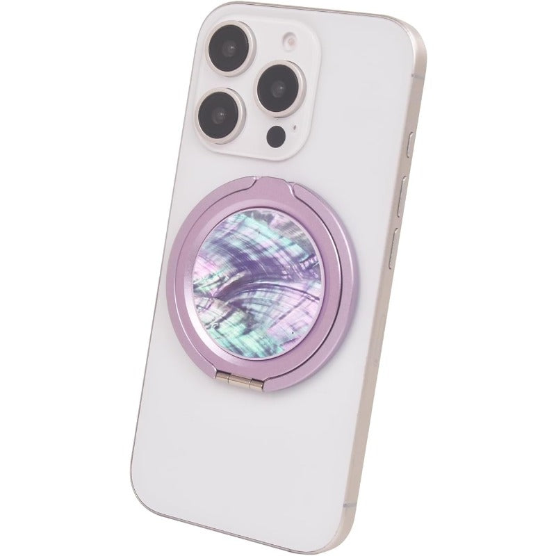 Mobile Phone Ring Holder, Magnetic Mobile Phone Ring Holder, Ultra-Thin Mobile Phone Holder, with Finger Ring, Suitable for Mar-Safe Iphone 16\u002F 15\u002F 14\u002F 13\u002F 12 Series