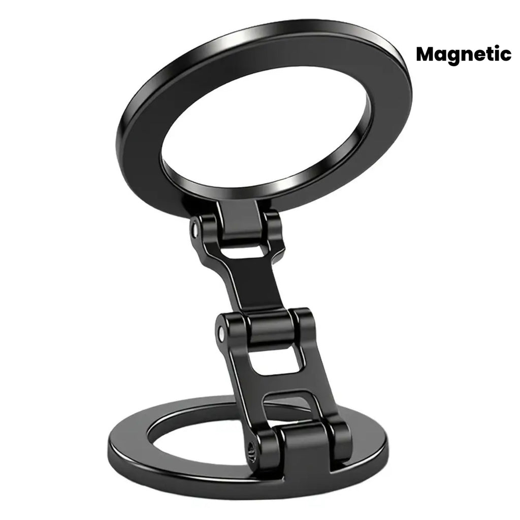 Magnetic Ring Phone Stand for Office And Gym Use, Foldable Dual-Sided Phone Holder with Strong Magnets for Cell Phones