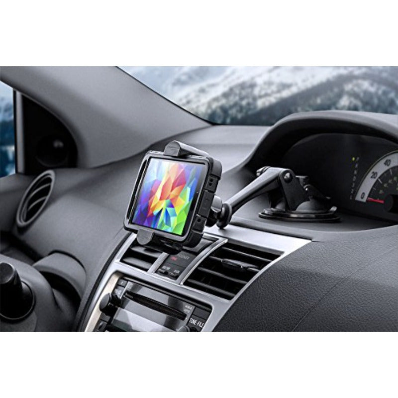 Mounts Sticky Suction Mount with RoadVise Phone Holder For Cars and Trucks Fully Adjustable with Powerful Suction Mount or Dash Mounting Fits iPhone Galaxy Note and more