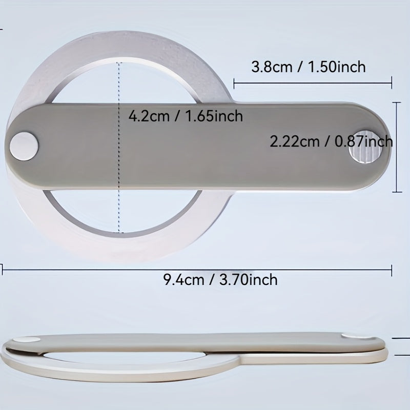 Magnetic detachable ring-shaped phone stand, comfortable finger fit, with magnetic adapter, universal portable anti-drop, compatible with wireless power banks