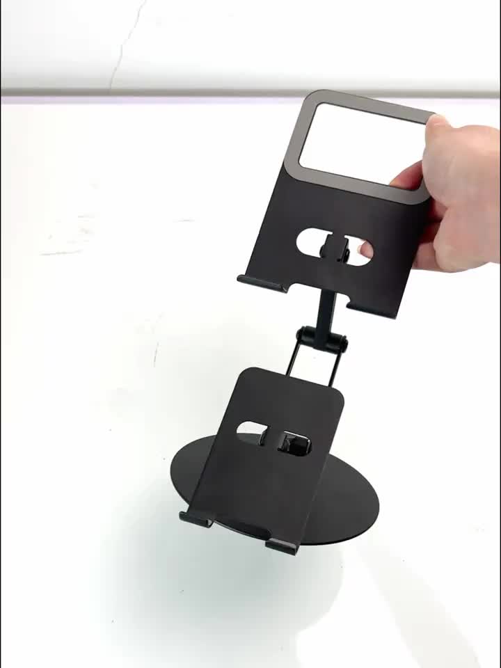 This Is a Versatile Stand for Tablets And Phones, Featuring a Fully Metal Design That Allows for Rotation And Is Suitable for Devices Under 15 Inches