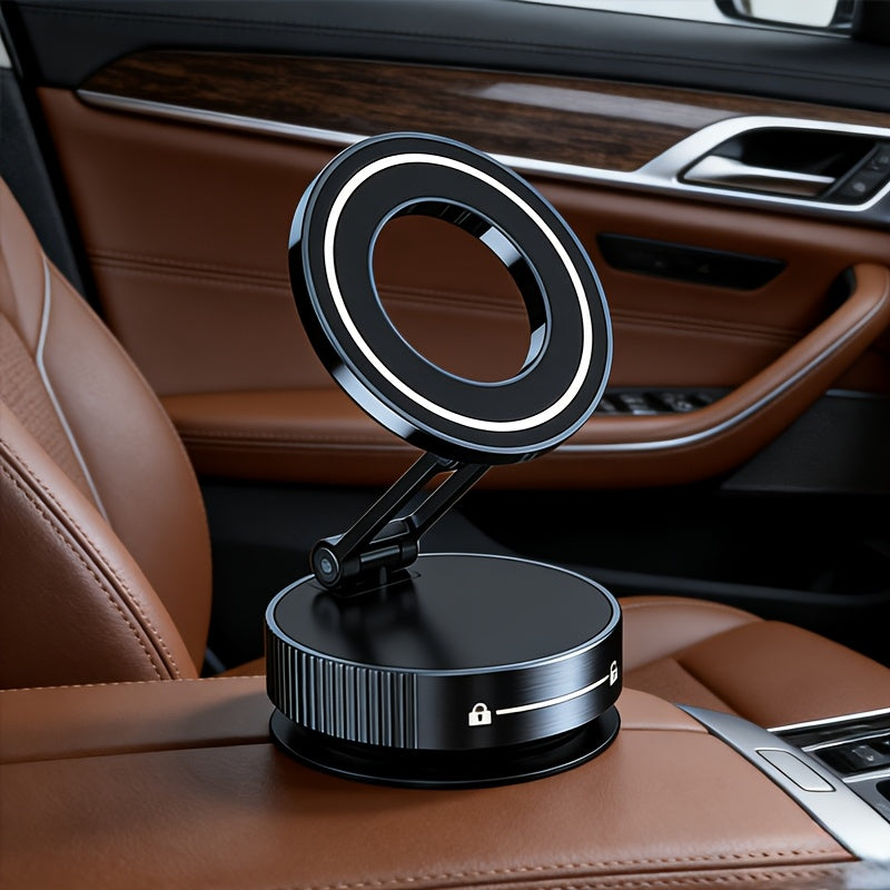 This Is a Strong Magnetic Phone Holder Suitable for Vehicles Like for TESLA, for Ford, for Toyota, And for HONDA, Featuring Adjustable Rotation And Extension