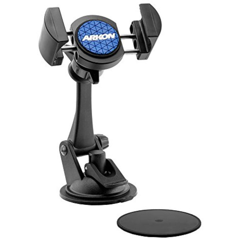 Mounts Sticky Suction Mount with RoadVise Phone Holder For Cars and Trucks Fully Adjustable with Powerful Suction Mount or Dash Mounting Fits iPhone Galaxy Note and more