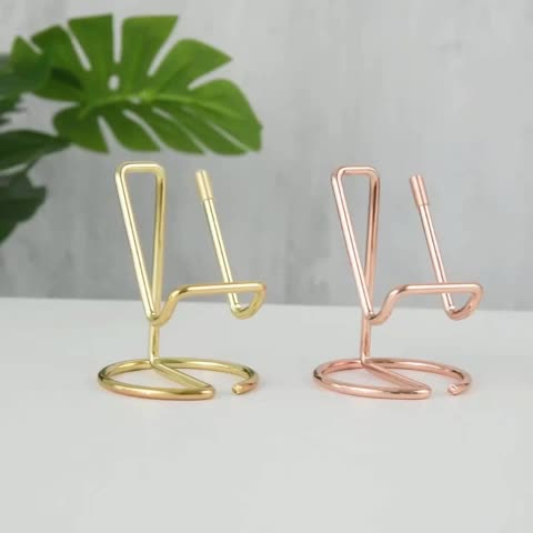 Cell Phone Stand for Desk, Cute Metal Silvery Cell Phone Stand Holder Desk Accessories, Compatible with All Mobile Phones, iPhone, iPad