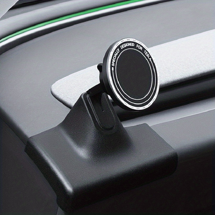 Compatible for Tesla Model 3 (2024-2026) Dashboard Magnetic Phone Holder with Mag Safe, Adjustable Car Mount Suitable for All Smartphones, Holder for Tesla's New Model 3 Highland Dashboard Accessory
